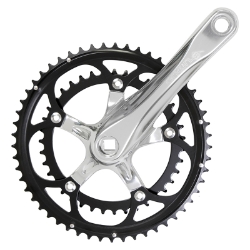 CRANKSET OR8 P/P RD 172x53/39 SQ SIL 