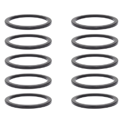 BB PART CUP SPACER OR8 fINT BB CUP 35.0x41.85x2.5mm FIT GXP/SHI ALY BK BGof10 