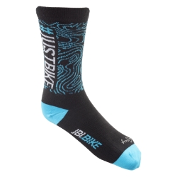 CLOTHING SOCKS JBI.BIKE #JUSTBIKE SM/MD BK 