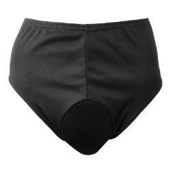 CLOTHING SHORTS ADMO PAD BRIEF WOM BK MD 