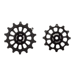 DER PART KOGEL PULLEY ALLOY 12T/14T OS HYBRID CERAMIC SHI M9200 PR BK 
