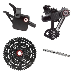 GROUP KIT BOX TWO PRIME 9 X-WIDE/MULTI RD/TRIGGER-SHIFTER/CHAIN/CASS 11-50 GEN-2 