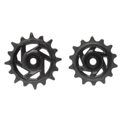 DER PART SRAM PULLEY EAGLE 90/70 T-TYPE 14T UPPER & 16T SPIDER BK 