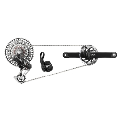 GROUP KIT SRAM XX EAGLE T-TYPE POWERMETER AXS RD/EC POD-ULT/CRANK DUB PM-SPINDLE 12s-170x32DM/CHAIN/CASS 10-52 USB-C CHARGER BK 