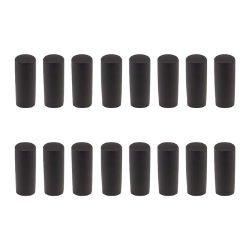 FENDER PART PB RUBBER STAY CAP BAGof8 BK 