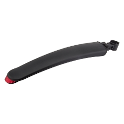 FENDER SUNLT REAR W/EXTENTION BLK 