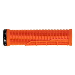 GRIPS LIZARD LOCK-ON MACHINE SGL CLAMP OR/BK 