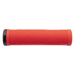GRIPS LIZARD LOCK-ON STRATA SGL CLAMP RD/BK 