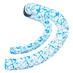 TAPE & PLUGS SUPACAZ SUPER STICKY KUSH SPLAT LE WH/N-BU w/N-BU STAR PLUGS 