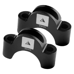 HBAR PROFILE AEROBAR RISER KIT 20mm BK 