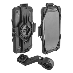 HBAR MOUNT BIKASE ELASTOKASE CELL PHONE HOLDER UNIVERSAL BK 