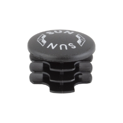 REC REP HEADSET CAP SUN PLASTIC 1-1/8 BK 