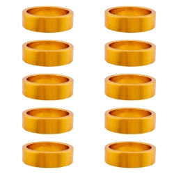 HEAD PART OR8 SPACER ALY 10mmx1-1/8GD-ANO BGof10 