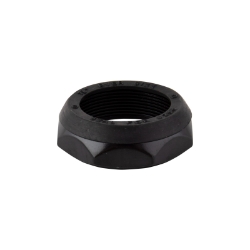 HEAD PART OR8 LOCK NUT TOP THRD 1-1/8 BK BGof10 