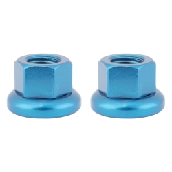 HUB AXLE NUT OR8 CRMO RR M10x1.0 PR BU 