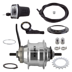 HUB RR S/A 5sp RXRC5 CB 32 SL w/TRIM KIT/TWIST-SHIFTER TSC50/CABLE 1700mm 18T 135/185mm ROTARY 