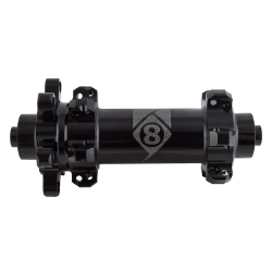 HUB FT OR8 RD1110 ELITE QR 6B 24x100 SB BK NO SKEWER STRAIGHT PULL 