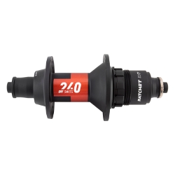 HUB RR DT 240 RD 28x130x5mmQR XDR RATCHET EXP BK (L) 