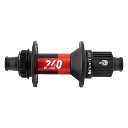 HUB RR DT 240 MTB 28x148x12mmTA MICROSPLINE RATCHET EXP CL BK (L) 