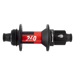HUB RR DT 240 MTB 32x148x12mmTA MICROSPLINE RATCHET EXP CL BK (L) 
