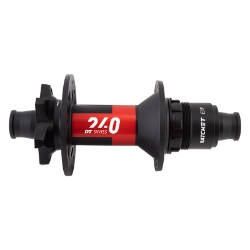 HUB RR DT 240 MTB 28x148x12mmTA XD DRIVER RATCHET EXP 6B BK (L) 