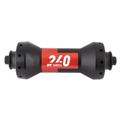 HUB FT DT 240 STRAIGHT PULL RD 20x100x5mmQR EXP BK 