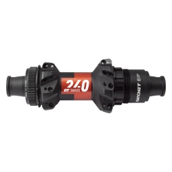 HUB RR DT 240 STRAIGHT PULL RD 28x142x12mmTA XDR RATCHET EXP CL BK (L) 