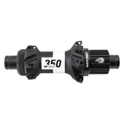 HUB RR DT 350 MTB STRAIGHT PULL 28x148x12mmTA MICROSPLINE CL 36T RATCHET BK (L) 