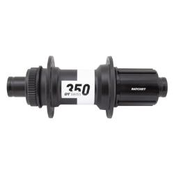 HUB RR DT 350 MTB 32x142x12mmTA CL 8-10sCAS 36T RATCHET BK (L) 