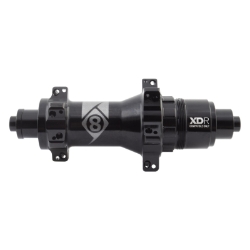 HUB RR OR8 RD2220 ELITE II QR 24x130 12s CASS XDR SB BK NO SKEWER STRAIGHT PULL 