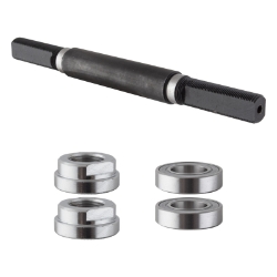 HUB AXLE SET BK-OPS RR MX4100 14mm-3/8x1mmx110x175 D76R 370926 