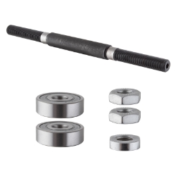 HUB AXLE SET BK-OPS FT MX1100co 3/8x26x100x140 D77F 371071 371072 371073 370174 371075 