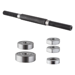 HUB AXLE SET BK-OPS RR MX1100co 3/8x26x110x175 D78R 371076 371077 371078 371079 371080 