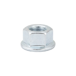 HUB AXLE NUT WM REAR 3/8x26 FLANGED IMP 