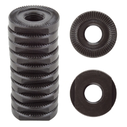 HUB AXLE NUT FORMULA LOCK FRT TH50 BGof10 