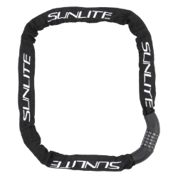 LOCK SUNLT CHAIN EBIKE COMBO 8x51in BK 