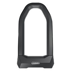 LOCK ABS U 2500 GRANIT SUPER EXTREME KEY 165x28mm w/o-BRKT BK 
