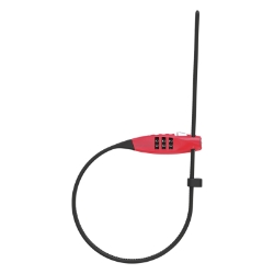 LOCK ABS CBL COMBIFLEX TRAVELGUARD COMBO 45cmx4mm RD 