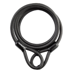 LOCK SUNLT CBL 8mmx6f ONLY COIL BLK 