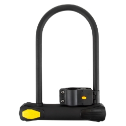 LOCK SUNLT PWR SHIELD U ATB 5x9 BK w/BRKT 