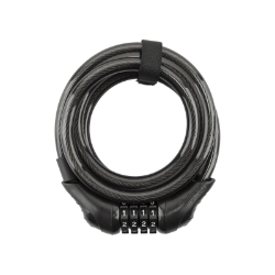 LOCK OG CBL 8159 NEON COMBO COIL 6fx12mm w/BRKT BK 