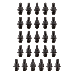 PEDALS OR8 RASCAL M4-10 SS REP PINS BK BGof26 