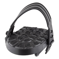 PEDALS SUNLT EXERCISER FLATFORM I 9/16 BK 