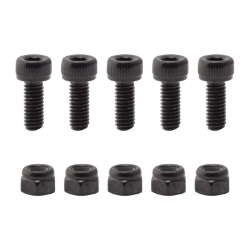 PEDALS AN FOOT FETISH M4-10 REP PINS BK BGof10 