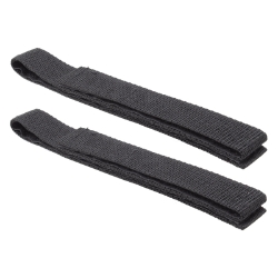 PEDALS SUNLT EXERCISER FULL-SUPPORT ANKLE STRAPS ONLY PAIR BK 