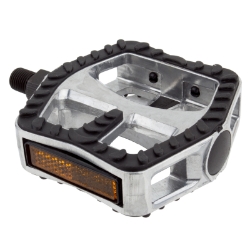 PEDALS SUNLT CRUSER ALY RUBBER GRIP 1/2 STRAP COMPATIBLE 