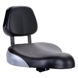 SADDLE SUNLT COMFORT  w/BACKREST 