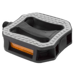 PEDALS SUNLT PLATFORM NYLON GRIPR TOP 9/16 BK 