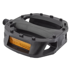 PEDALS SUNLT PLATFORM NYLON 1/2in BLK 