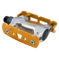 PEDALS OR8 PRO LITE TRACK 9/16 ANO-GLD 
